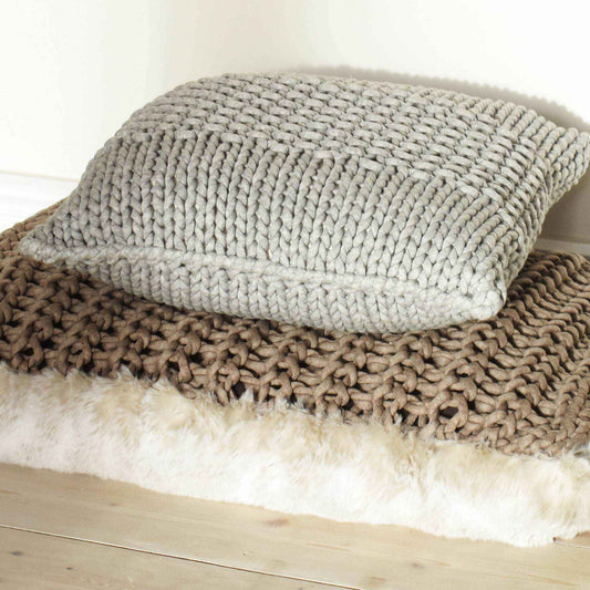 Strick-Kit Kissen CUORE
