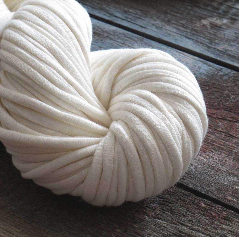 Strick-KIt Kissen GOIA Farbe wollweiss