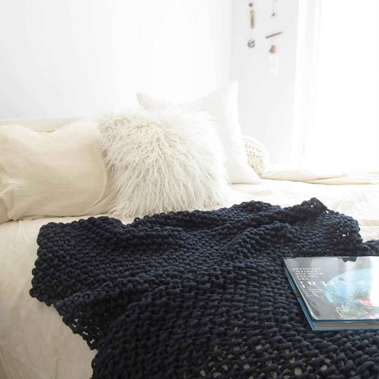 Strick-Kit Kuscheldecke SENTIMENTO