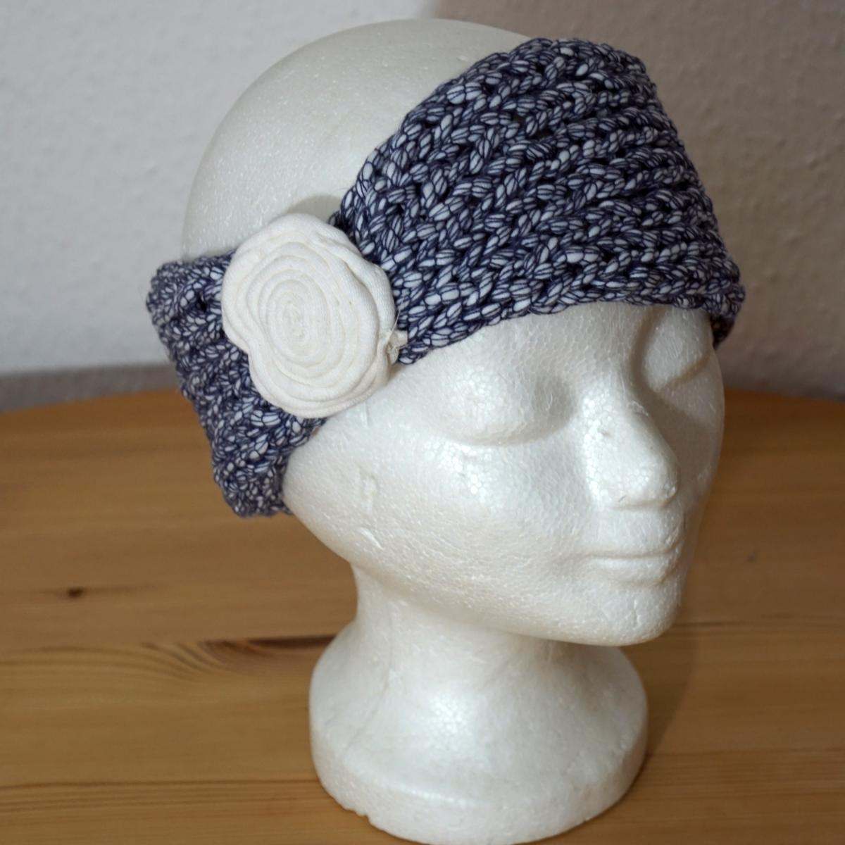 Strinband aus wolle BiColour von vorne