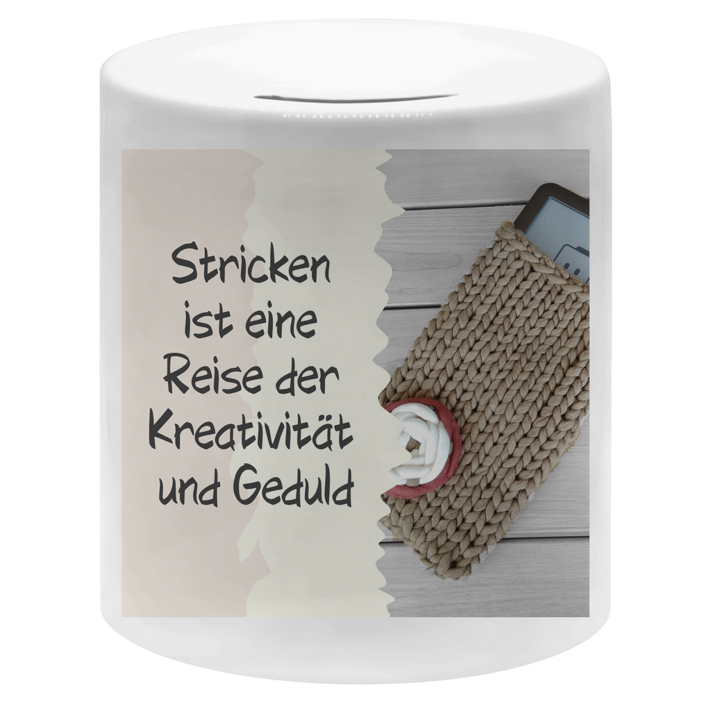 Spardose Strickreise - Meshmade