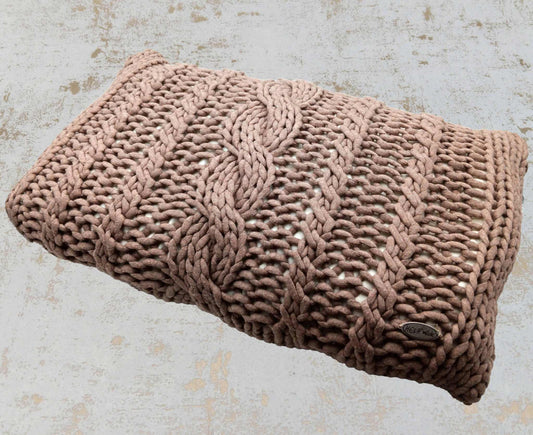Strick-Kit Kissen TRECCIA - Meshmade