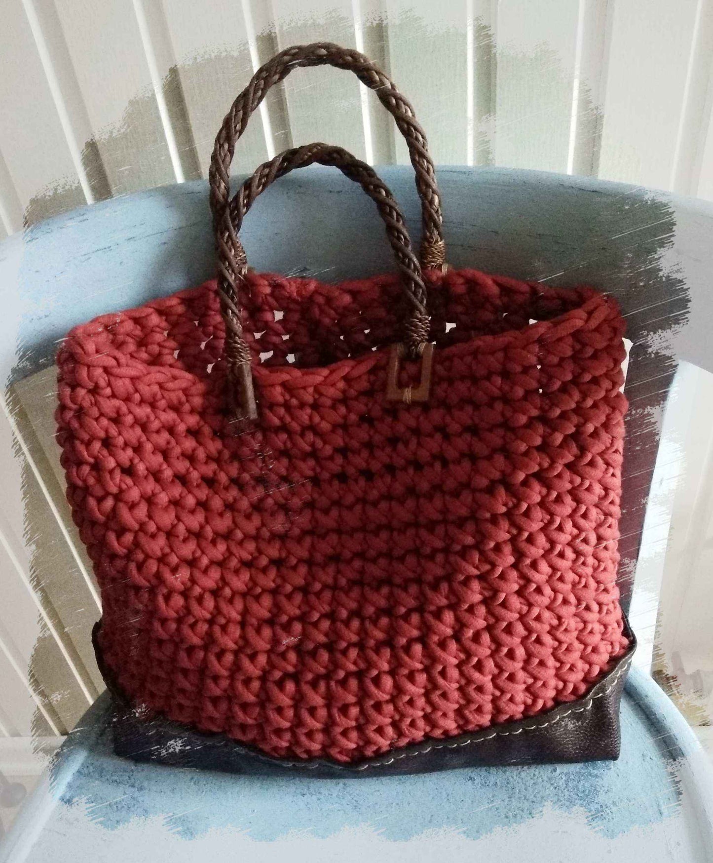 Prym Taschenboden Carolin braun - Meshmade