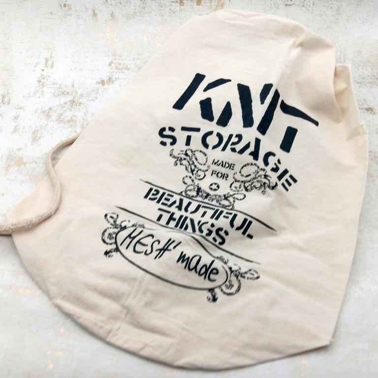 Matchsack für Strickzeug - Meshmade