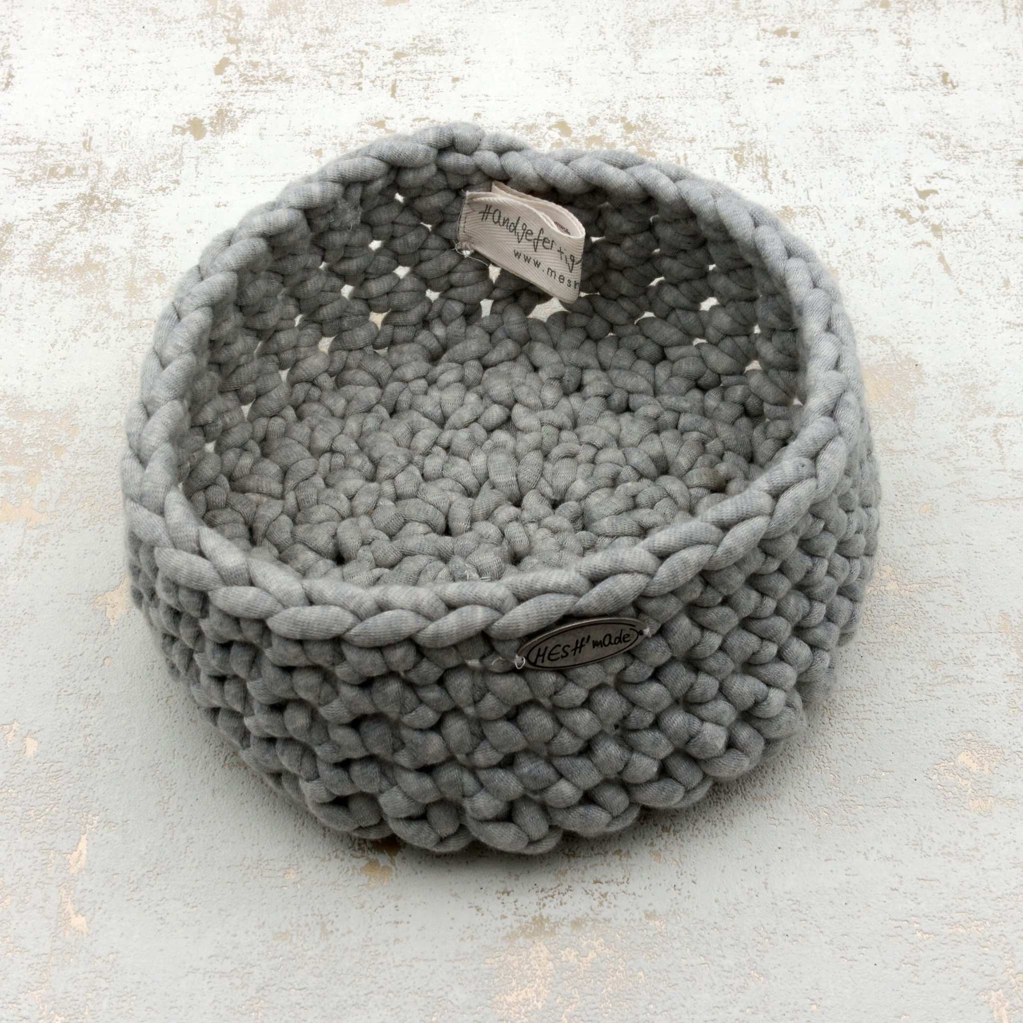 Häkel-Kit Körbchen CESTINO - Meshmade