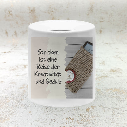 Spardose Strickreise - Meshmade