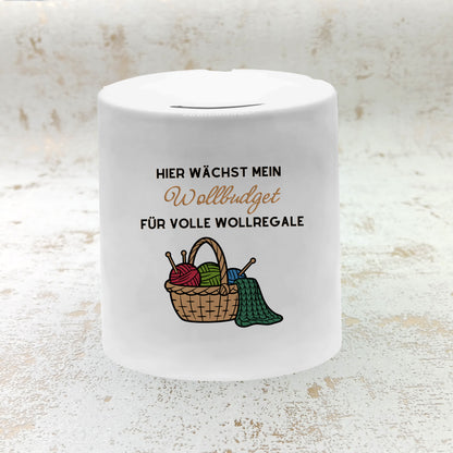 Spardose Mehr Wollbudget - Meshmade